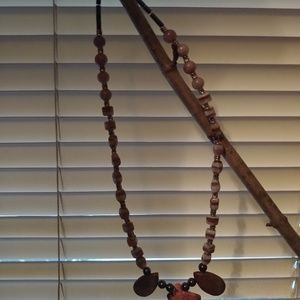 Chevron Amethyst Necklace Earring set